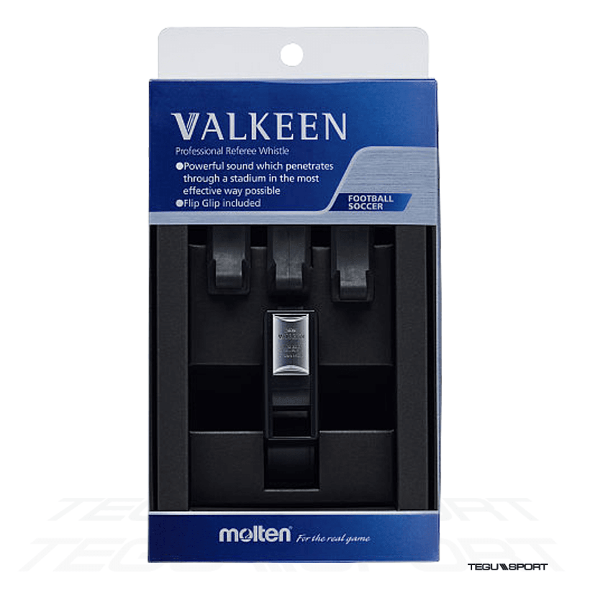 Molten Valkeen Football FlipGrip dommerfløyte