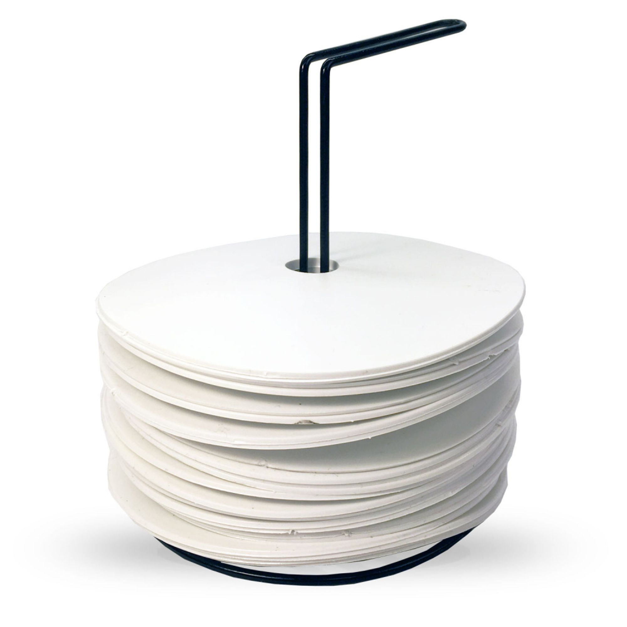 Hvite markeringsmatter 24 stk