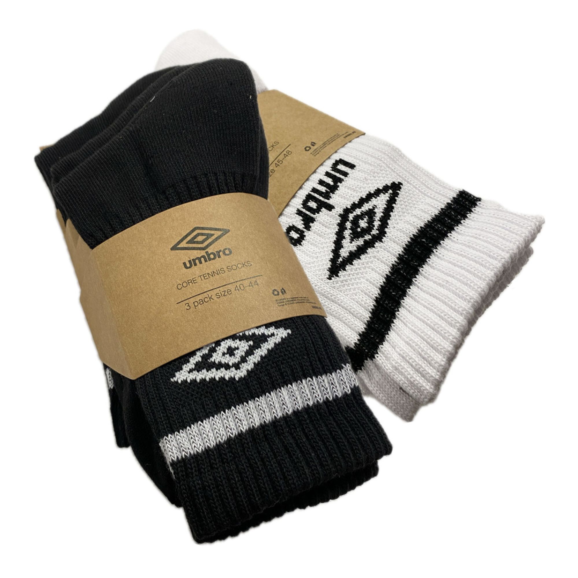 Umbro Core tennissokk 3-pack