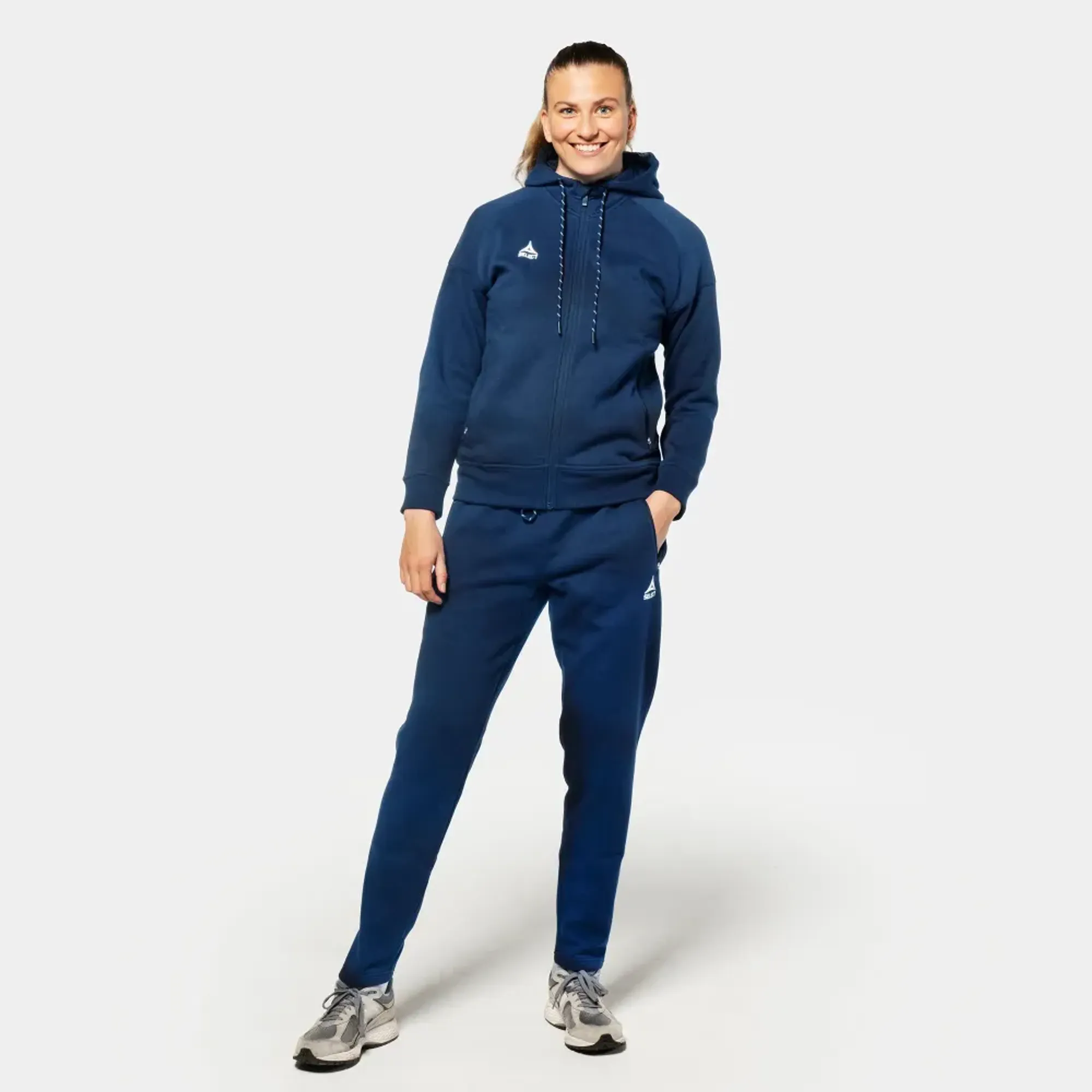 Select Oxford zip hoodie woman v25